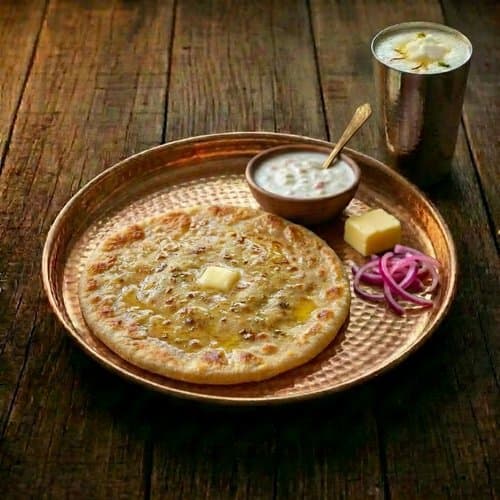 Chicken Keema Paratha