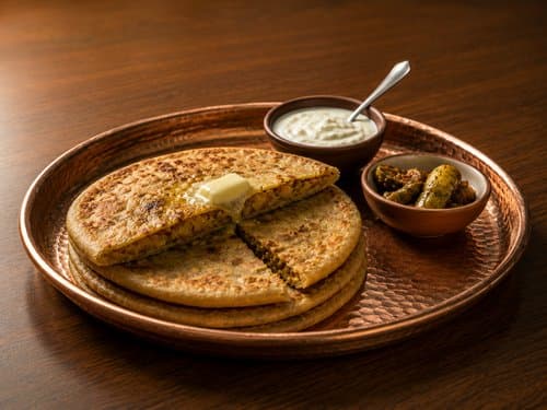 Aloo Pyaaz Paratha